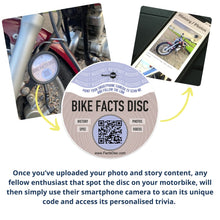 Load image into Gallery viewer, Bike Facts Disc