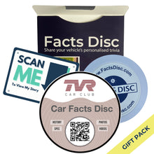 Load image into Gallery viewer, TVR Car Club - Car Facts Disc
