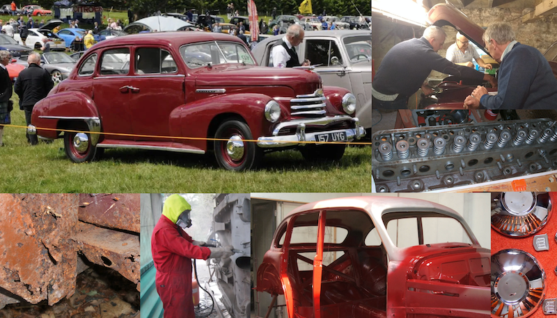 Opel Kapitan - 1951, a restoration story