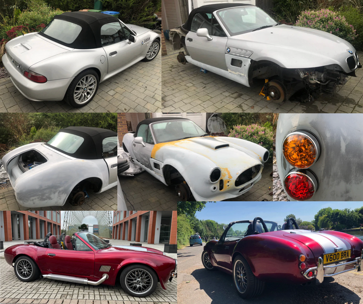 How to turn a BMW Z3 into a legendary AC Cobra