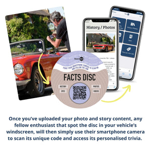 Jaguar Enthusiasts Club - Car Facts Disc