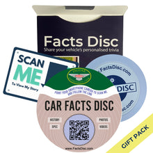 Load image into Gallery viewer, Jaguar Enthusiasts Club - Car Facts Disc
