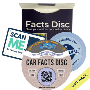 Sporting Bears Motor Club - Car Facts Disc