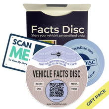 Load image into Gallery viewer, Vehicle Facts Disc
